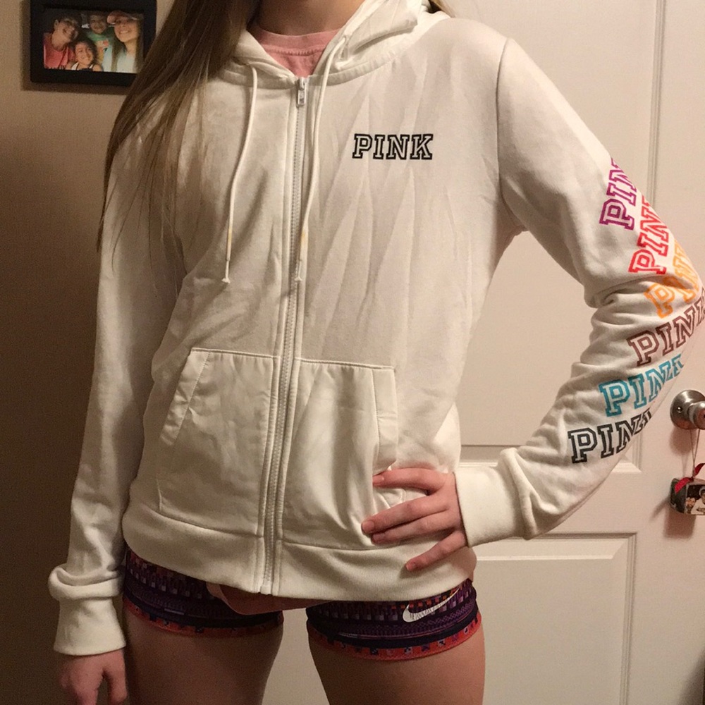 pink victoria secret jacket